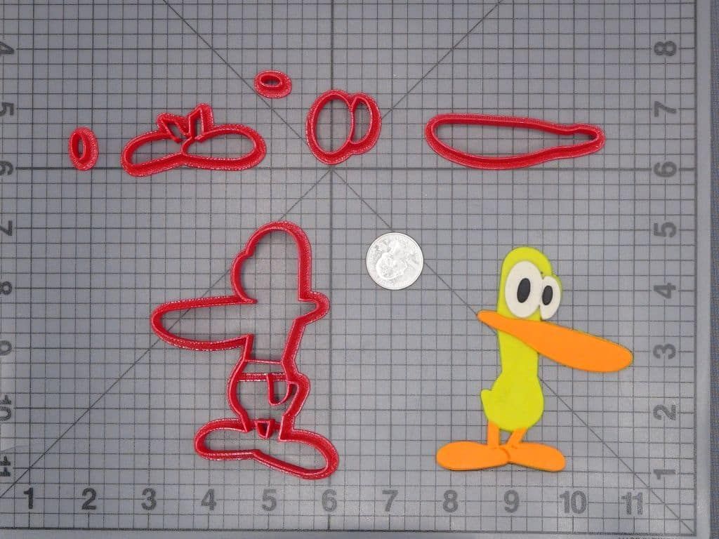 Pocoyo - Pato Body 266-H961 Cookie Cutter Set