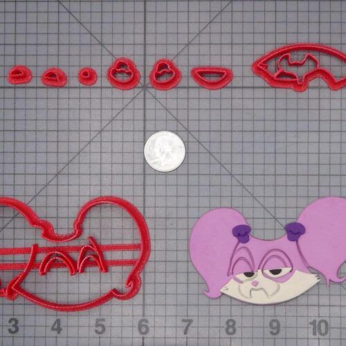 Puppy Pals - Cupcake Head 266-H902 Cookie Cutter Set