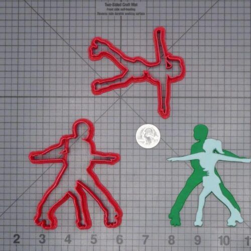 Roller Skaters 266-H968 Cookie Cutter Set