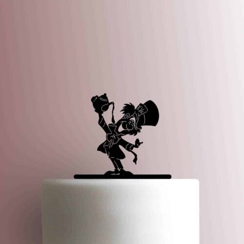 Alice in Wonderland - Mad Hatter with Teapot 225-B294 Cake Topper