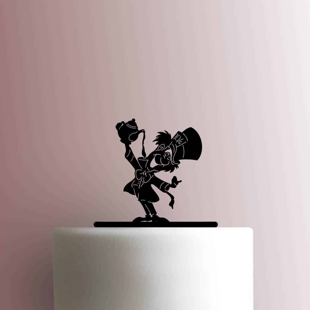 Alice in Wonderland - Mad Hatter with Teapot 225-B294 Cake Topper