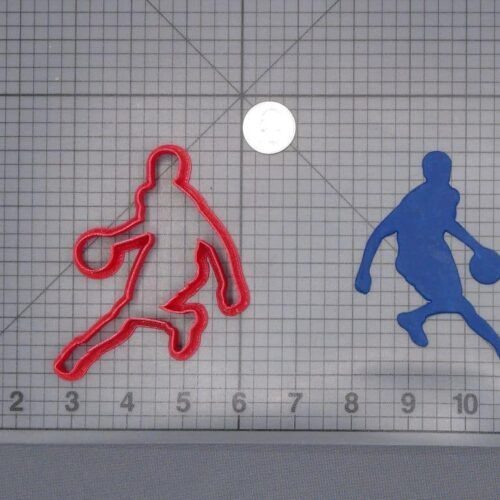 Basketball Player 266-H984 Cookie Cutter Silhouette