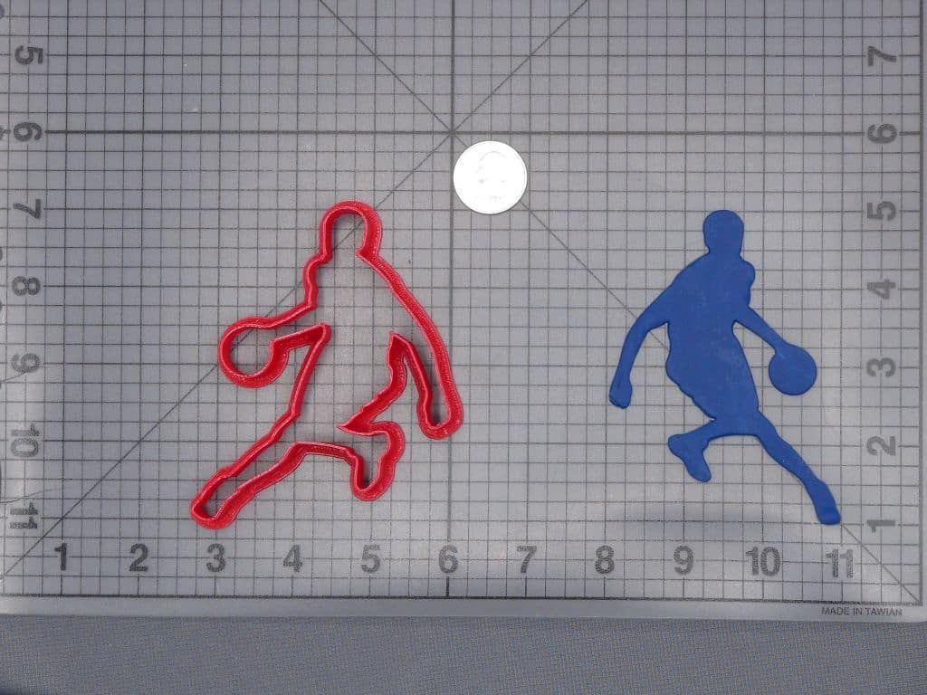 Basketball Player 266-H984 Cookie Cutter Silhouette