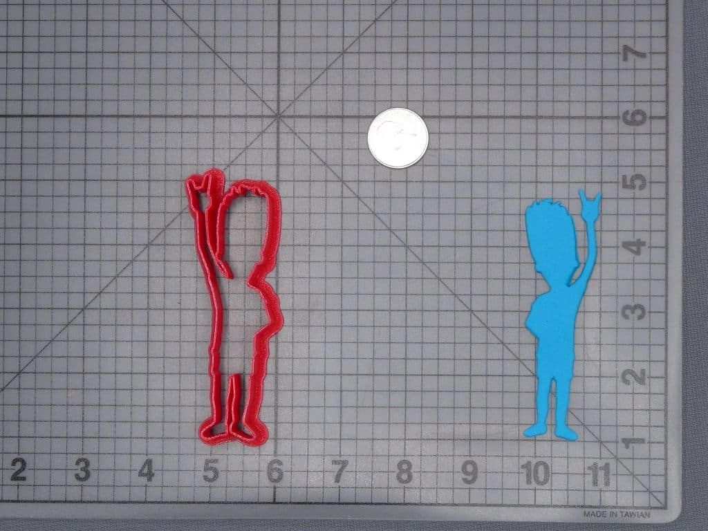 Beavis and Butthead - Butthead Body 266-I052 Cookie Cutter Silhouette