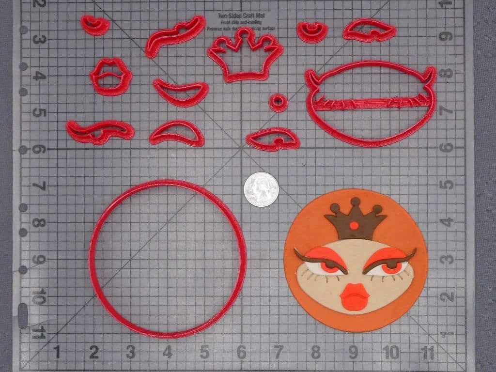 Bratz - Pretty Princess Symbol 266-I078 Cookie Cutter Set