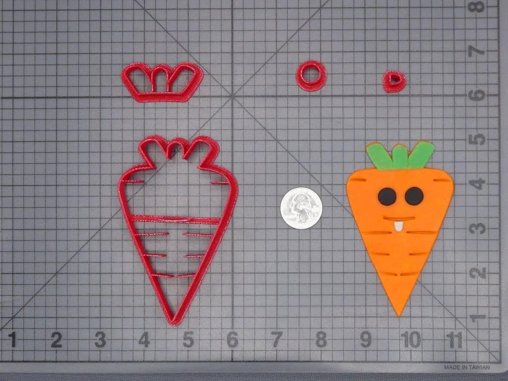 Carrot 266-I071 Cookie Cutter Set