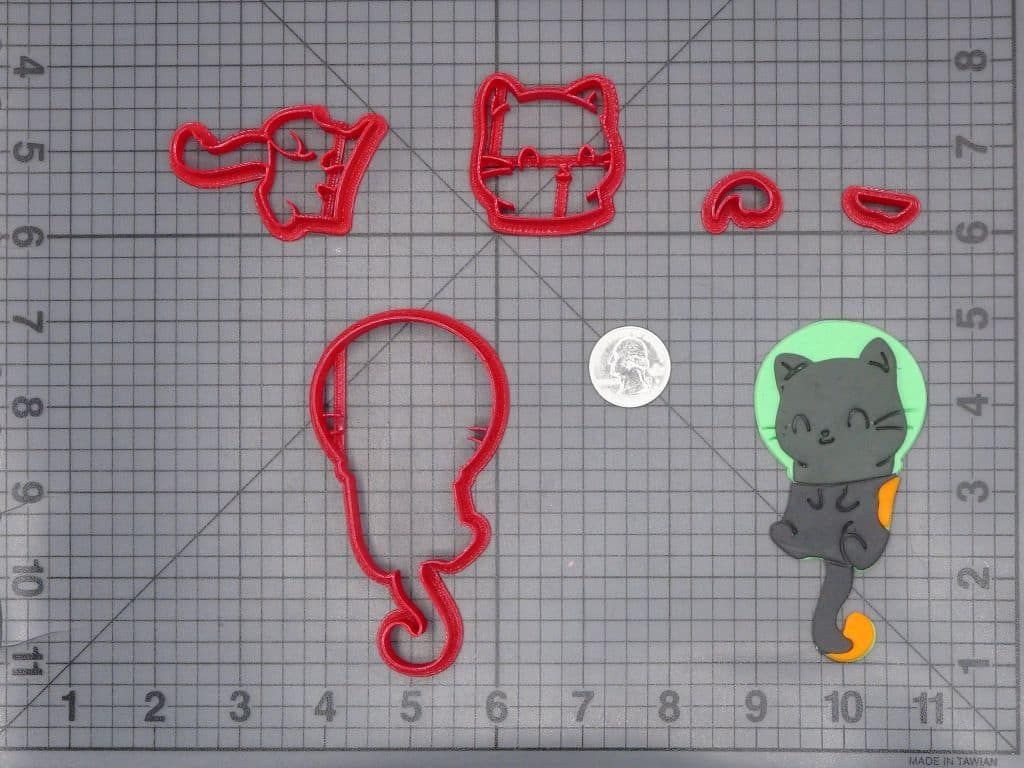 Cat Astronaut Body 266-H990 Cookie Cutter Set