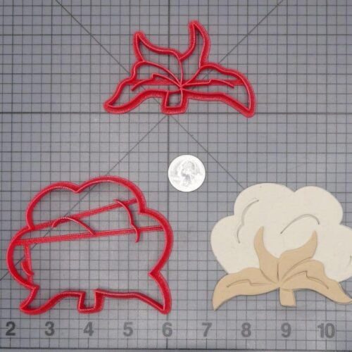 Cotton Flower 266-I032 Cookie Cutter Set