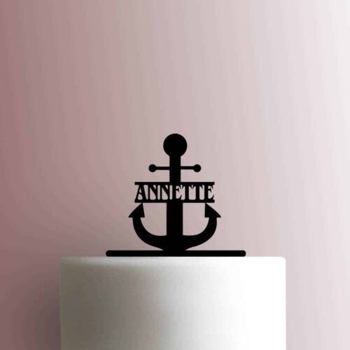 Custom Anchor Name 225-B300 Cake Topper