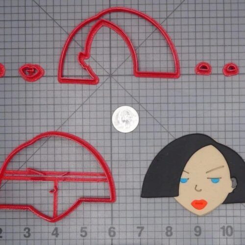 Daria - Jane Head 266-I081 Cookie Cutter Set