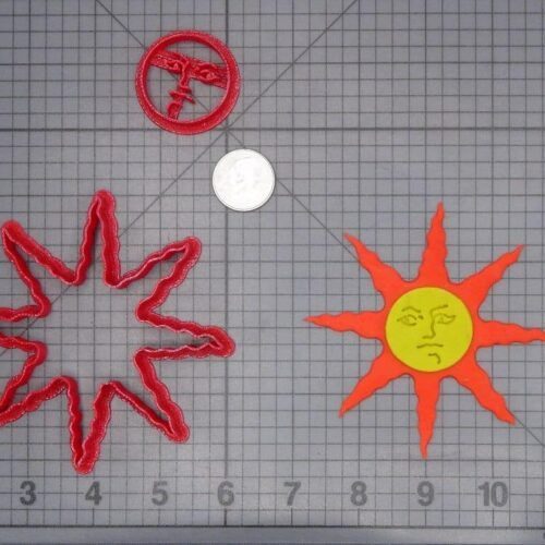 Dark Souls - Warrior of Sunlight Symbol 266-I108 Cookie Cutter Set
