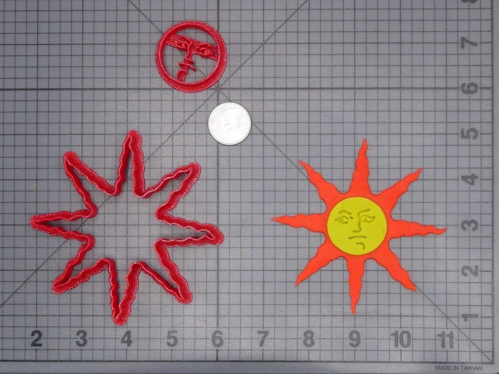 Dark Souls - Warrior of Sunlight Symbol 266-I108 Cookie Cutter Set