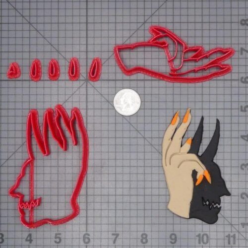 Devil Shadow Hand 266-I068 Cookie Cutter Set