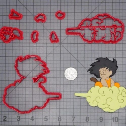 Dragon Ball Z - Goku on Flying Nimbus 266-I118 Cookie Cutter Set