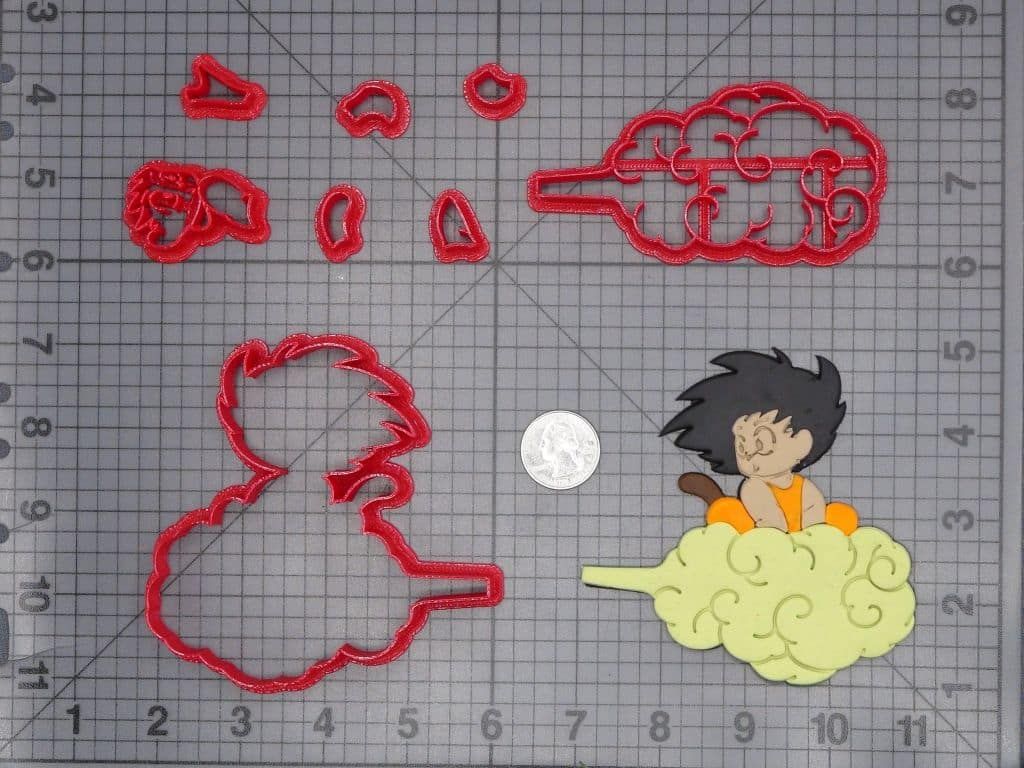 Dragon Ball Z - Goku on Flying Nimbus 266-I118 Cookie Cutter Set