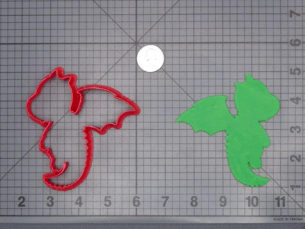 Dragon Body 266-I094 Cookie Cutter Silhouette