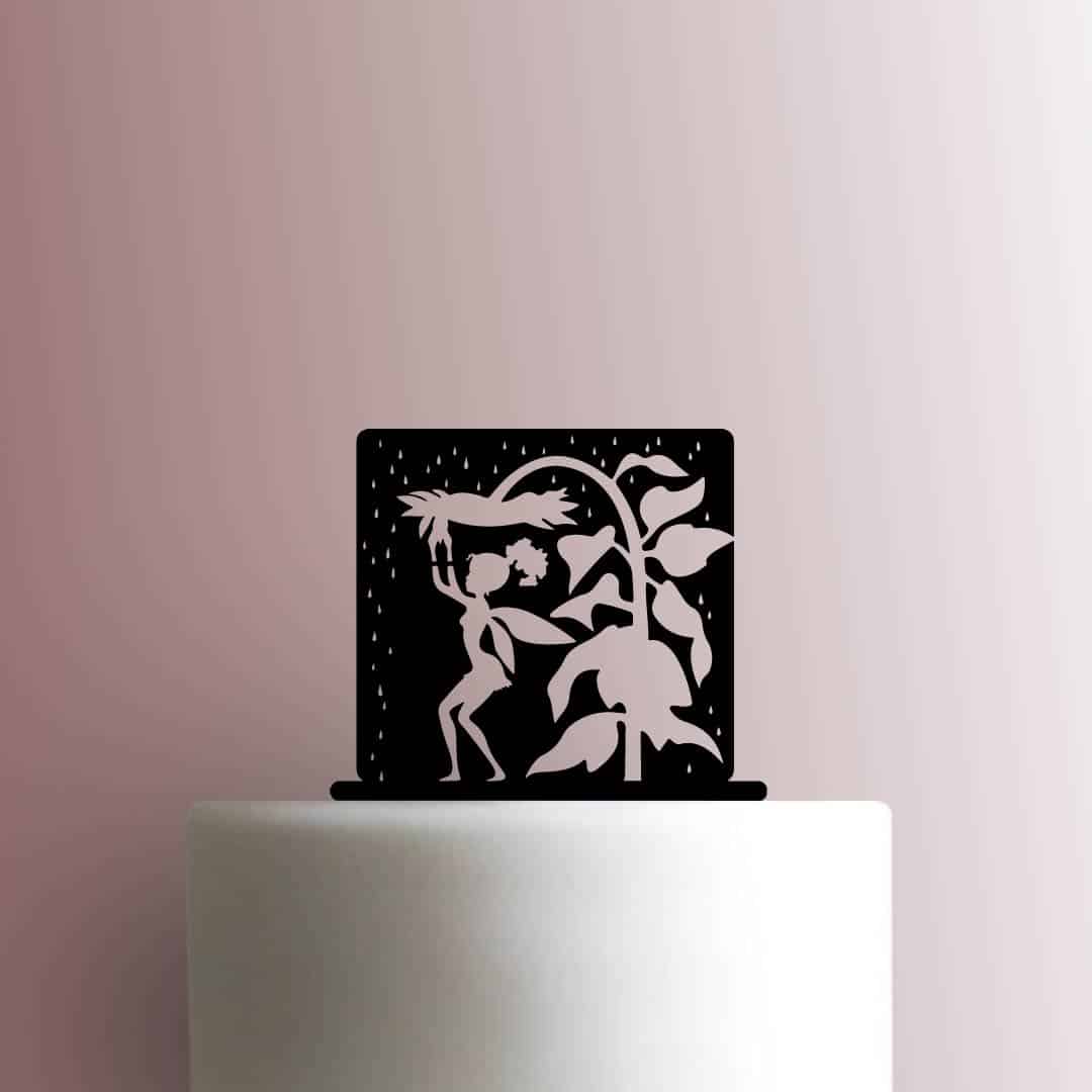 Fairy with Flower 225-B307 Cake Topper