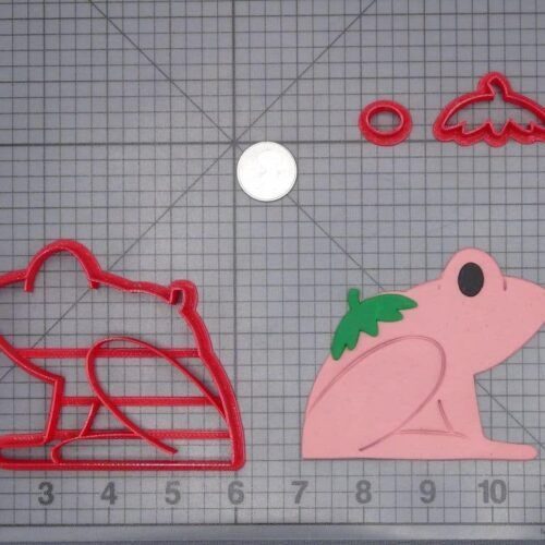 Frog Strawberry 266-I066 Cookie Cutter Set