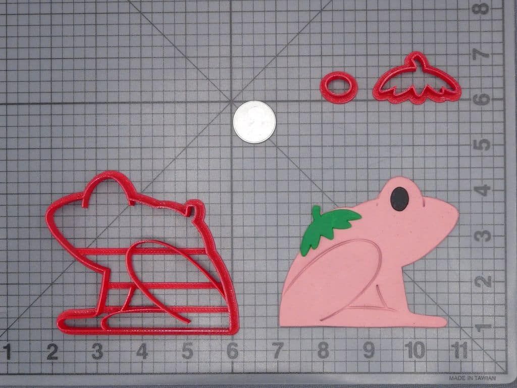 Frog Strawberry 266-I066 Cookie Cutter Set