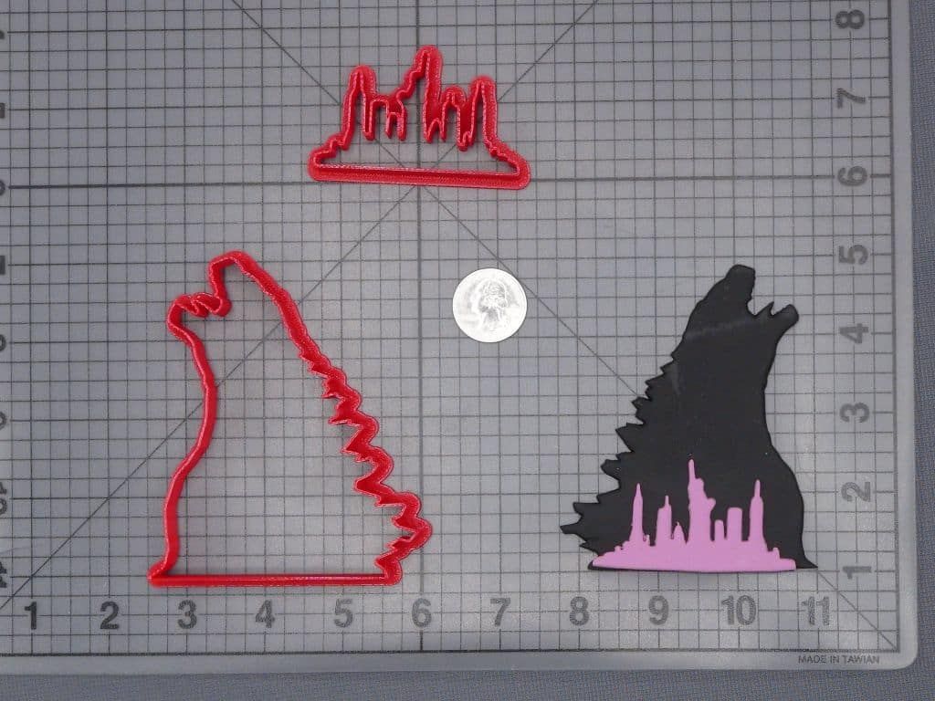 Godzilla in New York Cameo 266-I009 Cookie Cutter Set