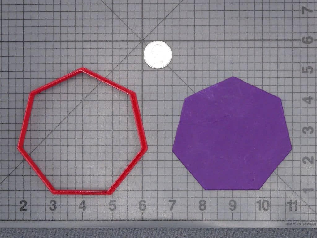 Heptagon 266-I093 Cookie Cutter Silhouette