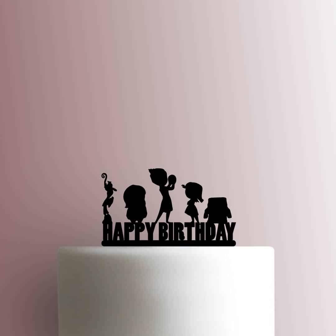 Inside Out Happy Birthday 225-B311 Cake Topper