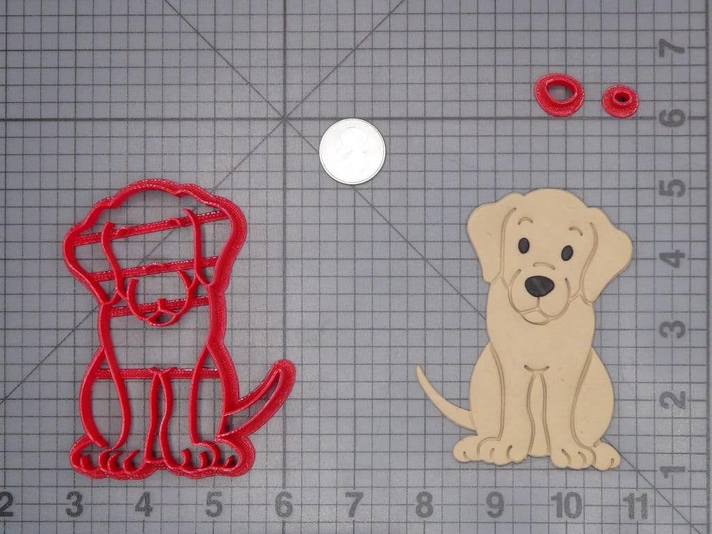 Labrador Dog Body 266-H998 Cookie Cutter Set