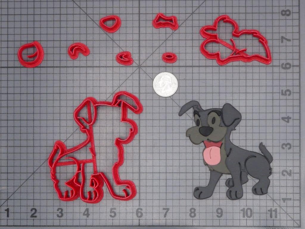 Lady and the Tramp - Tramp Dog Body 266-I050 Cookie Cutter Set