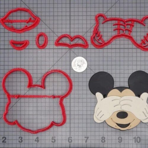 Mickey Mouse Peekaboo 266-I006 Cookie Cutter Set