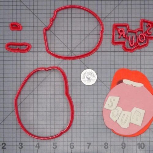 Olivia Rodrigo - Sour Mouth 266-H978 Cookie Cutter Set