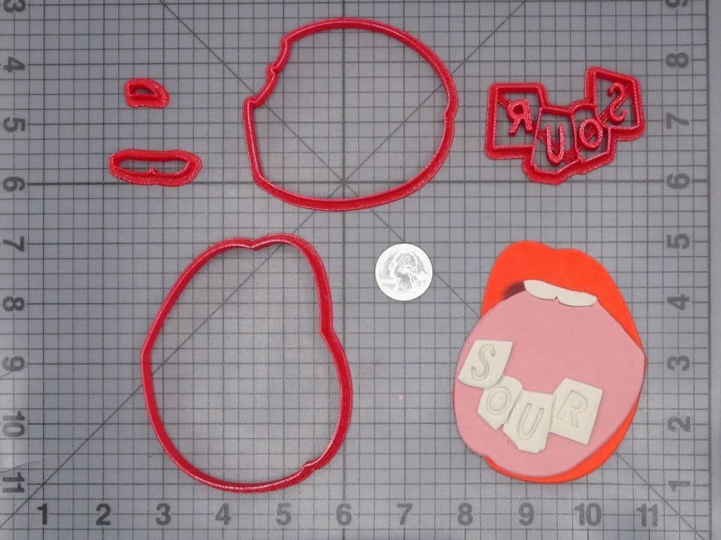 Olivia Rodrigo - Sour Mouth 266-H978 Cookie Cutter Set