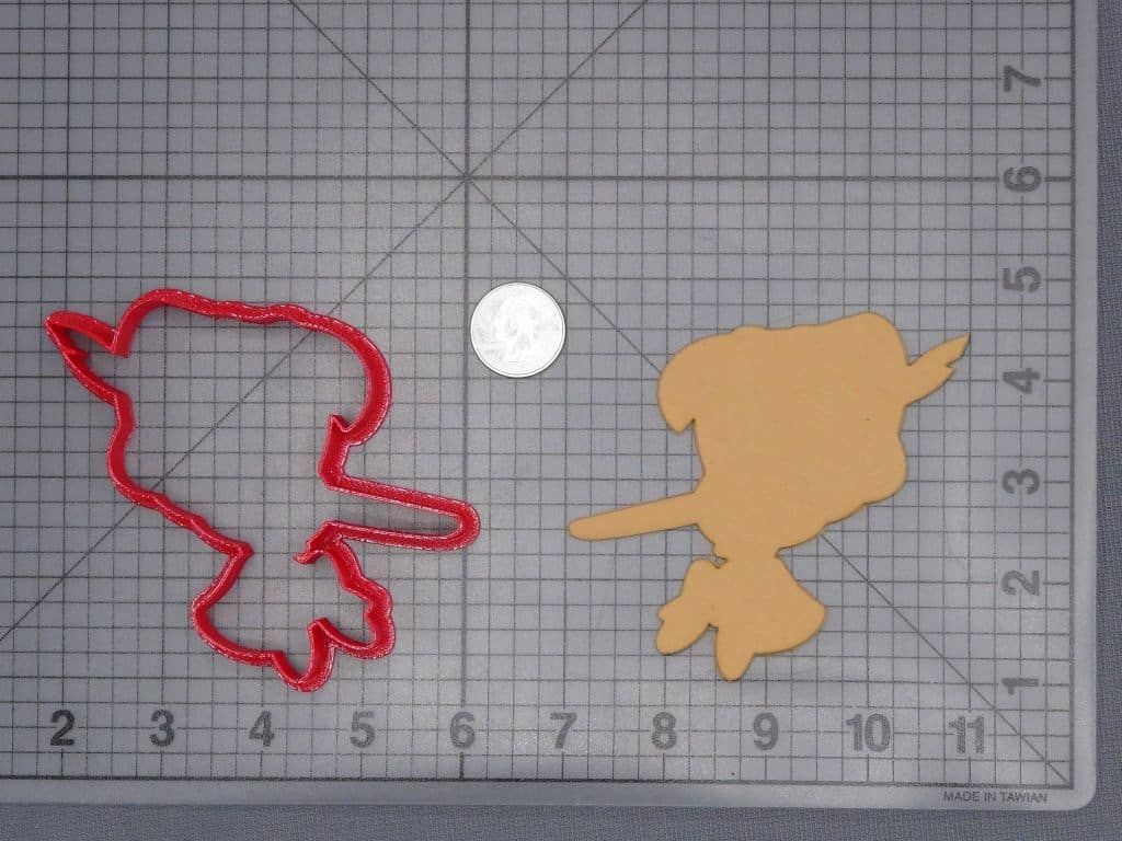 Pinocchio Head 266-I135 Cookie Cutter Silhouette