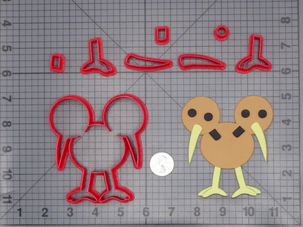 Pokemon - Doduo Body 266-I043 Cookie Cutter Set