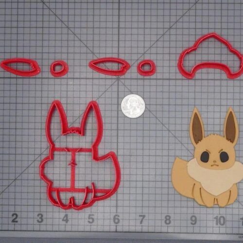 Pokemon - Eevee Body 266-I083 Cookie Cutter Set