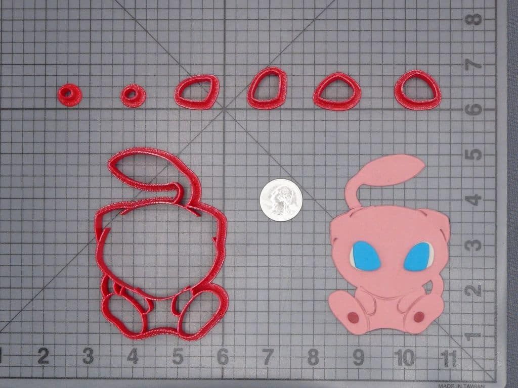 Pokemon - Mew Body 266-I075 Cookie Cutter Set