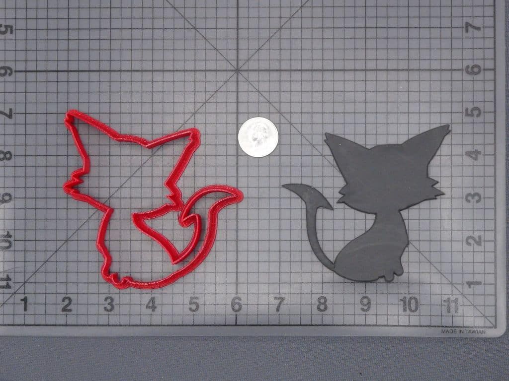 Pokemon - Purrloin Body 266-H983 Cookie Cutter Silhouette