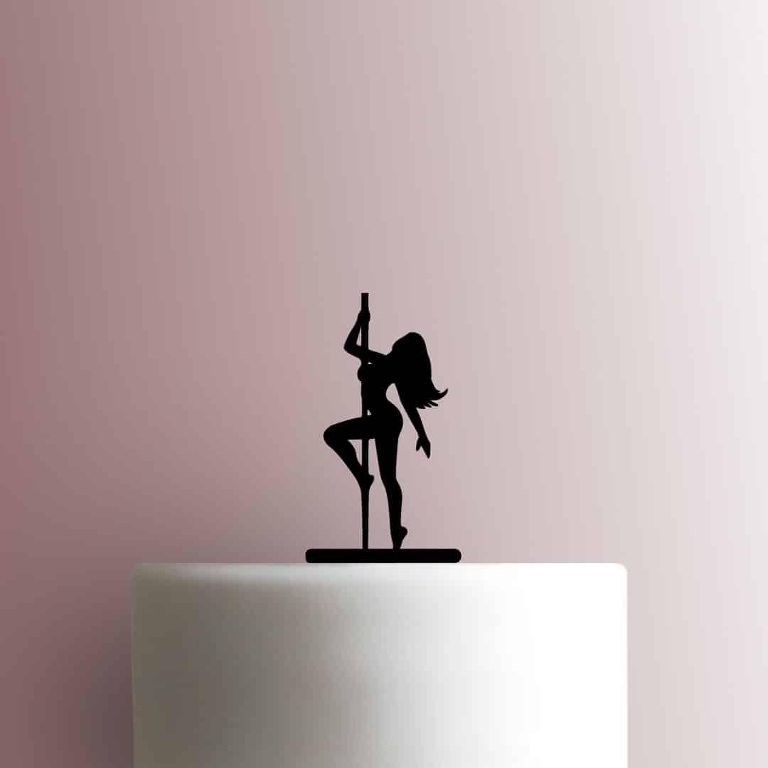 Pole Dancer 225-B371 Cake Topper
