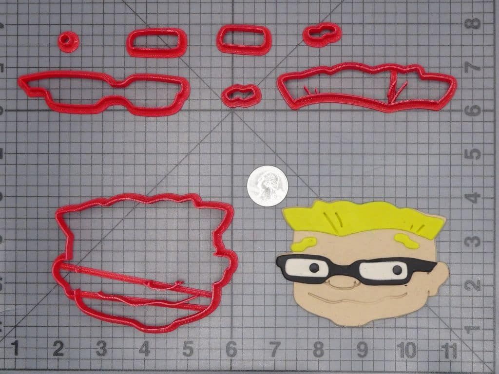Rocket Power - Sam Head 266-I084 Cookie Cutter Set