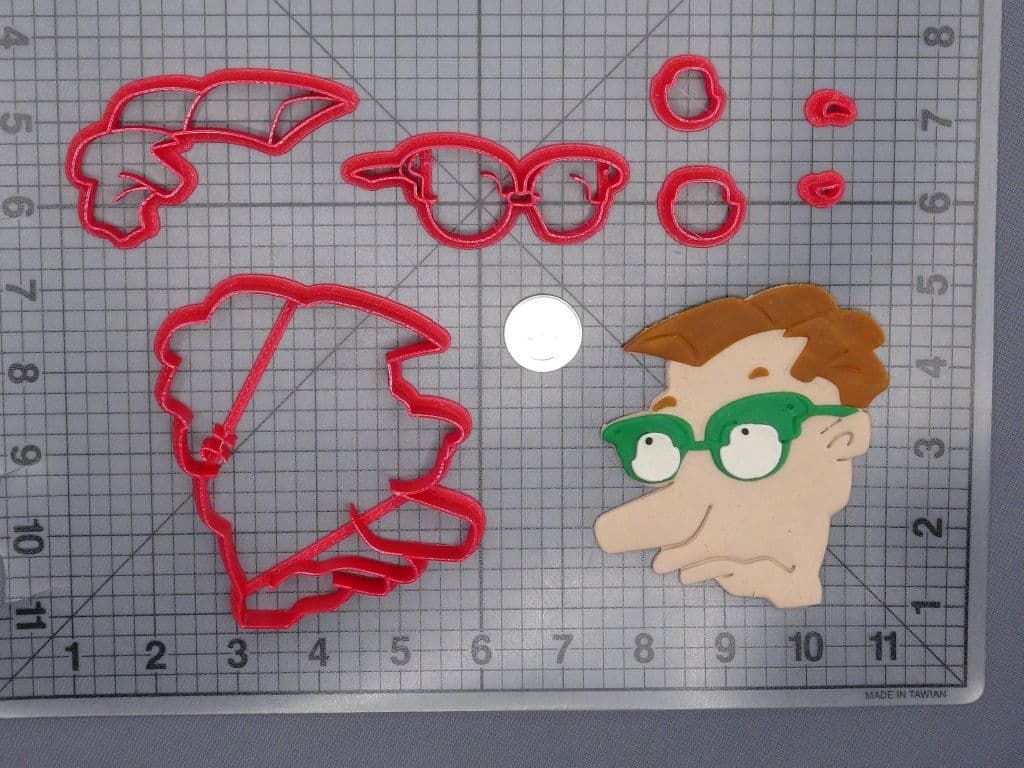 Rugrats - Drew Head 266-F359 Cookie Cutter Set