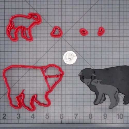 Sheep and Lamb 266-H979 Cookie Cutter Set