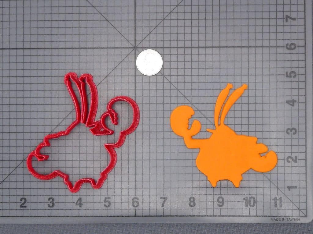 Spongebob Squarepants - Mr Krabs Body 266-I025 Cookie Cutter Silhouette