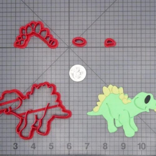 Stegosaurus Dinosaur 266-H932 Cookie Cutter Set