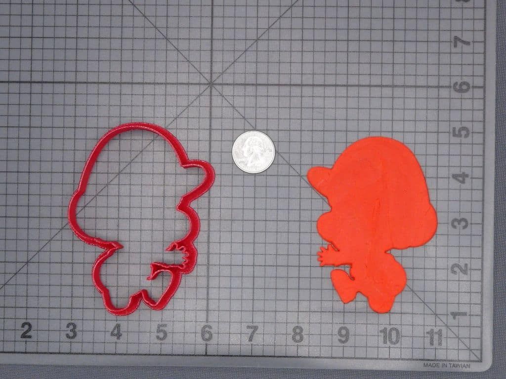 Super Mario Baby Body 266-I133 Cookie Cutter Silhouette