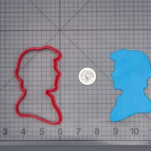 The Little Mermaid - Eric Head 266-H919 Cookie Cutter Silhouette