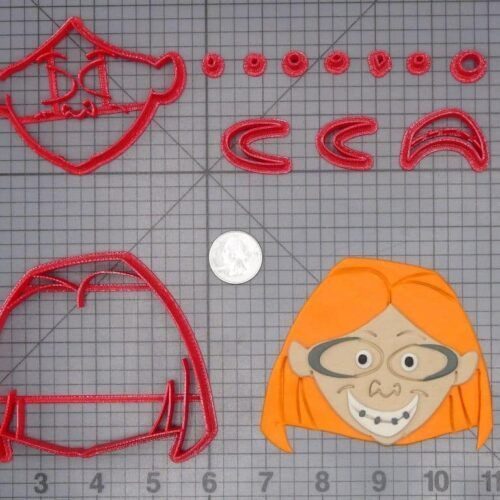 The Proud Family - Zoey Head 266-H015 Cookie Cutter Set