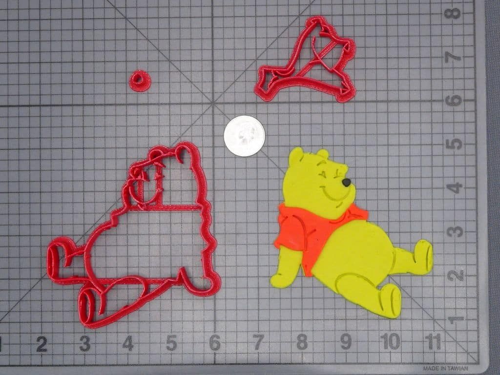 Winnie the Pooh Body 266-I085 Cookie Cutter Set
