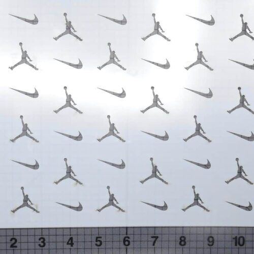Air Jordan Nike Pattern 783-H246 Stencil Sheet