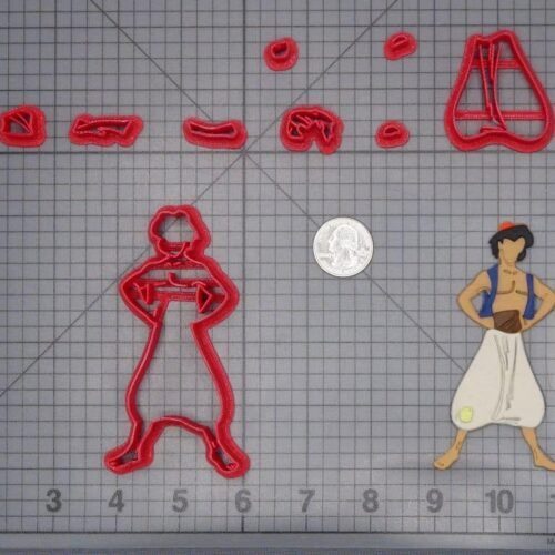 Aladdin Body 266-E310 Cookie Cutter Set