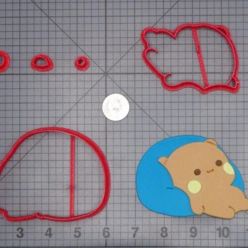 Bear with Pillow 266-I102 Cookie Cutter Set