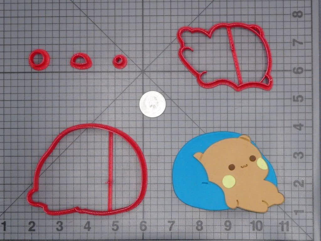 Bear with Pillow 266-I102 Cookie Cutter Set